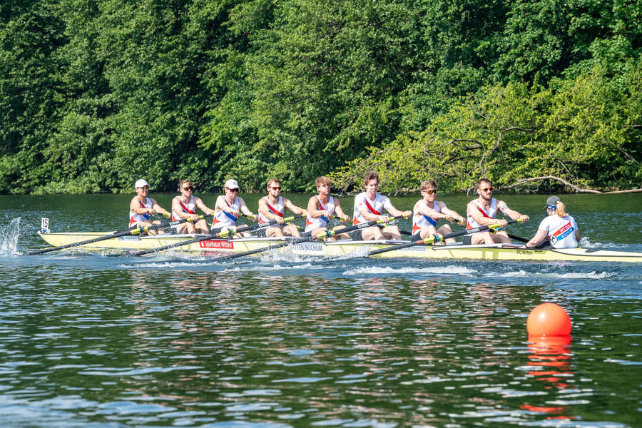 v.l.: Luc Schmidt, Lukas Tewes, Florian Kögler, Oliver Krüger, Arne Irmai, Benjamin Daumann, Finn Stüwe, Anton Wende