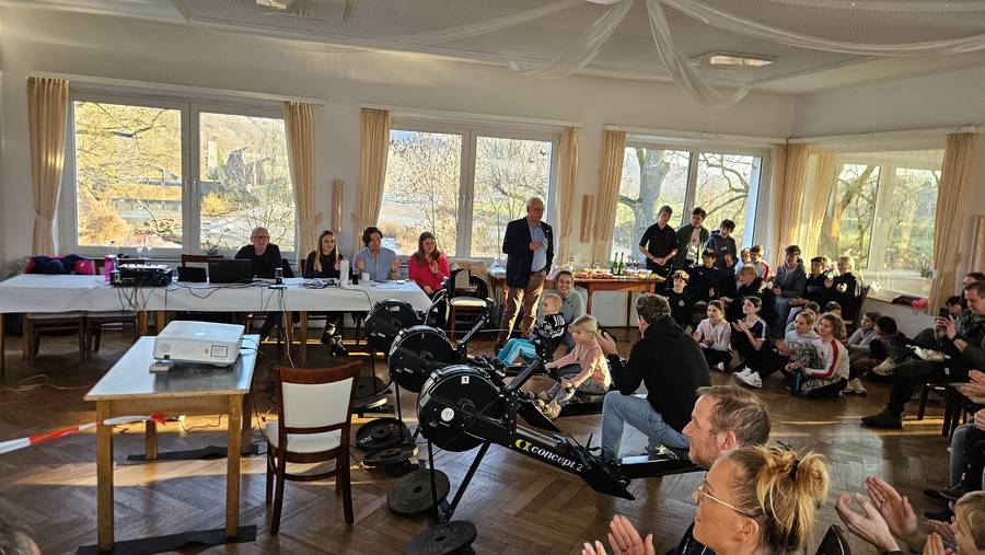 Die jüngsten Teilnehmerinnen beim RCW Ergo-Cup.