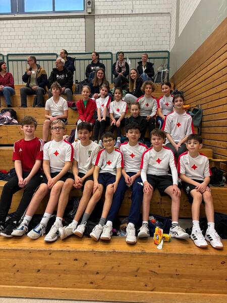 Kinderruderer bei der Talentiade in Essen Kupferdreh