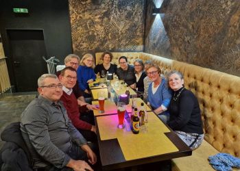 Auf dem Erinnerungsfoto zu sehen sind: Michael, Harald, Matthias, Agnes, Bettina, Traudel, Sabine, Almuth, Susanne und Freya – stellvertretend für eine Gruppe, die zeigt, wie nachhaltig und verbindend erfolgreiche Anfängerarbeit sein kann.